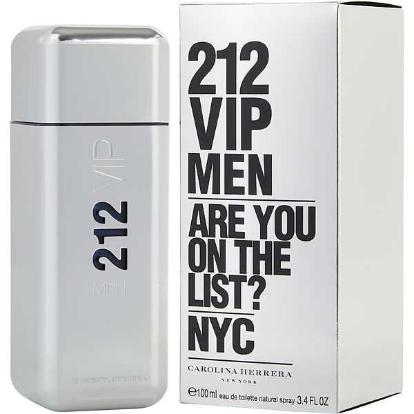 212 VIP silver Men by Carolina Herrera 100ml