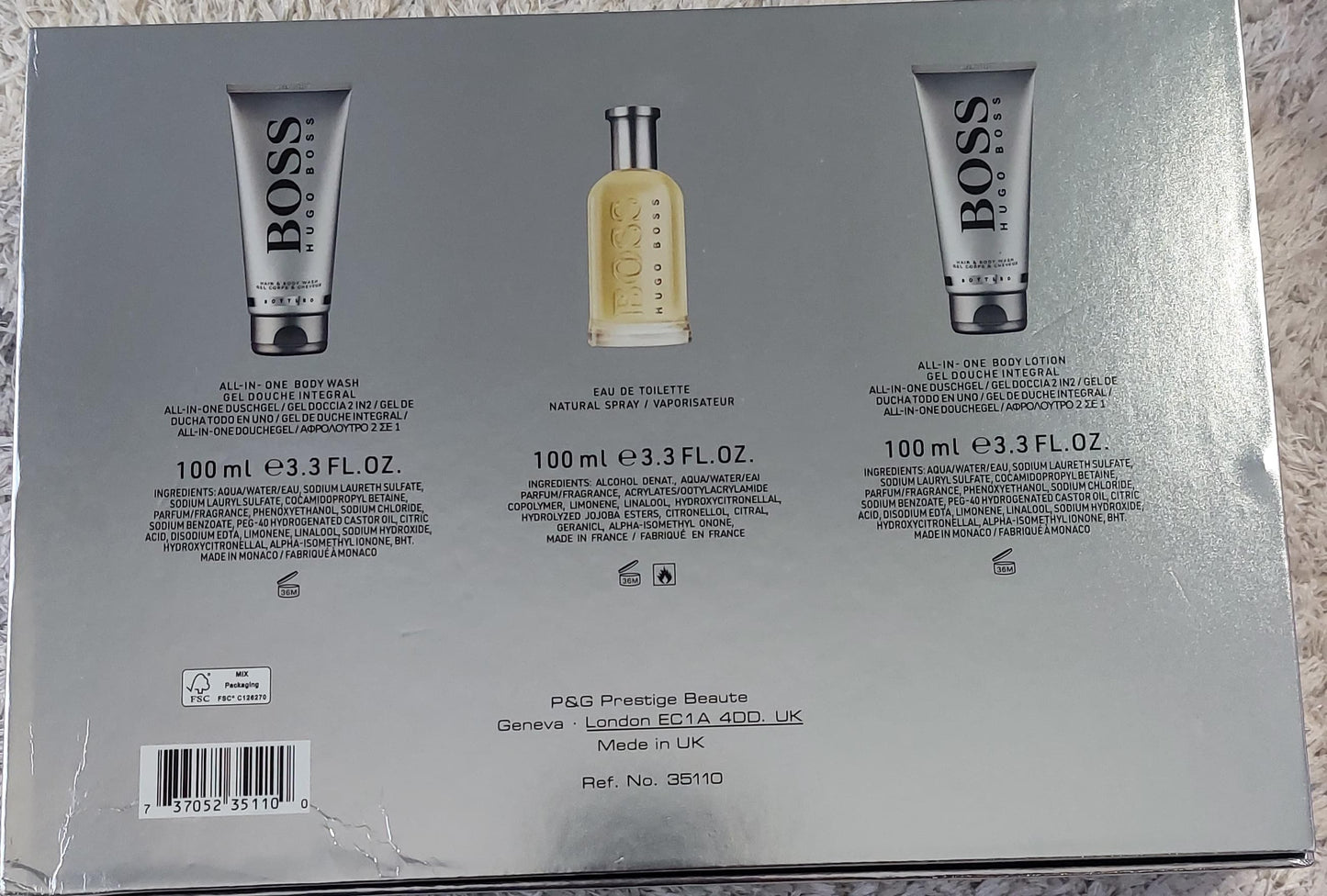 Hugo Boss Bottled Set